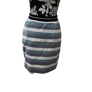 🐚 41 Hawthorn stripe mini skirt